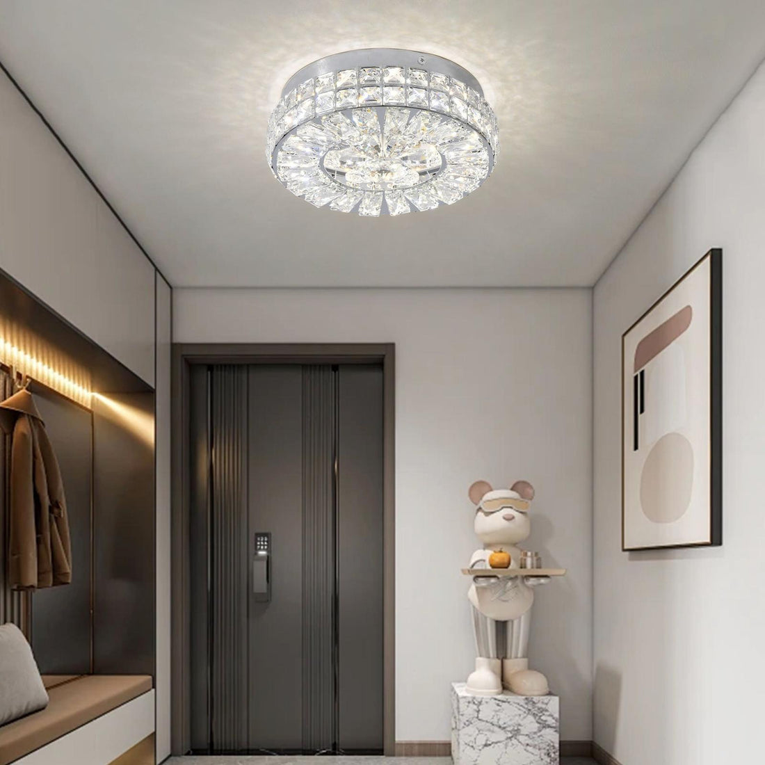 LED аплик SILVER Sparkle Еквивалент 200W
