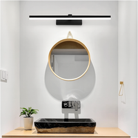 LED аплик за баня Olyss 11W 56cm черна