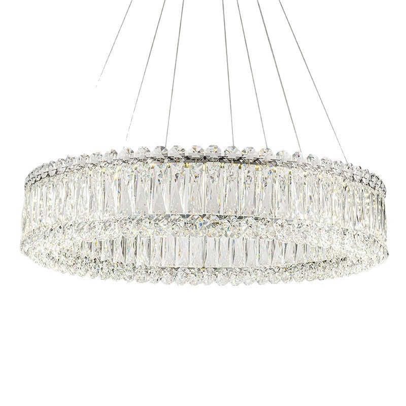 LED осветително тяло висящо ALESSO Cristal Silver еквивалент 400W