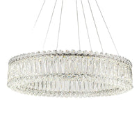 LED осветително тяло висящо ALESSO Cristal Silver еквивалент 400W