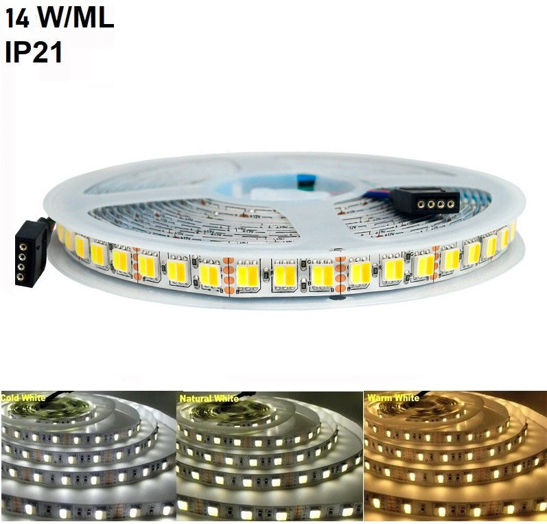 LED лента 5025 CCT 120 SMD-ML за интериор 3 функции - ролка 5 метра