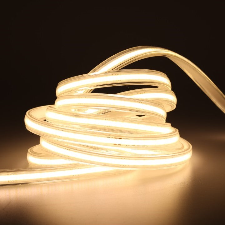 Ролка LED лента COB 220V за външна употреба IP65 - 100M