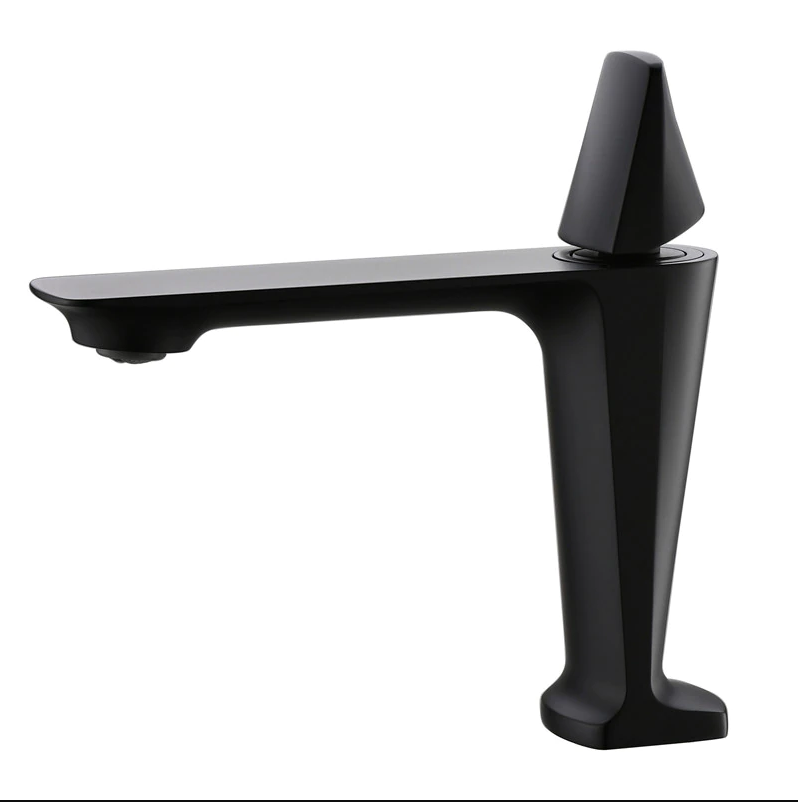 Смесител за мивка среден Modern Line Black Tower 006