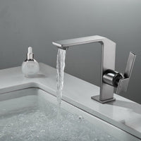Смесител за мивка среден Modern Line сив MAT SMK024