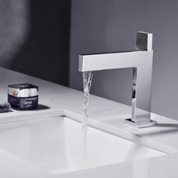 Смесител за мивка Slim Modern сребрист