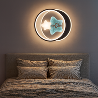 LED аплик 102W Round STARS Еквивалент 500W С дистанционно управление