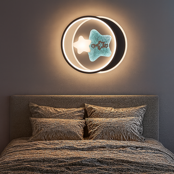 LED аплик 102W Round STARS Еквивалент 500W С дистанционно управление