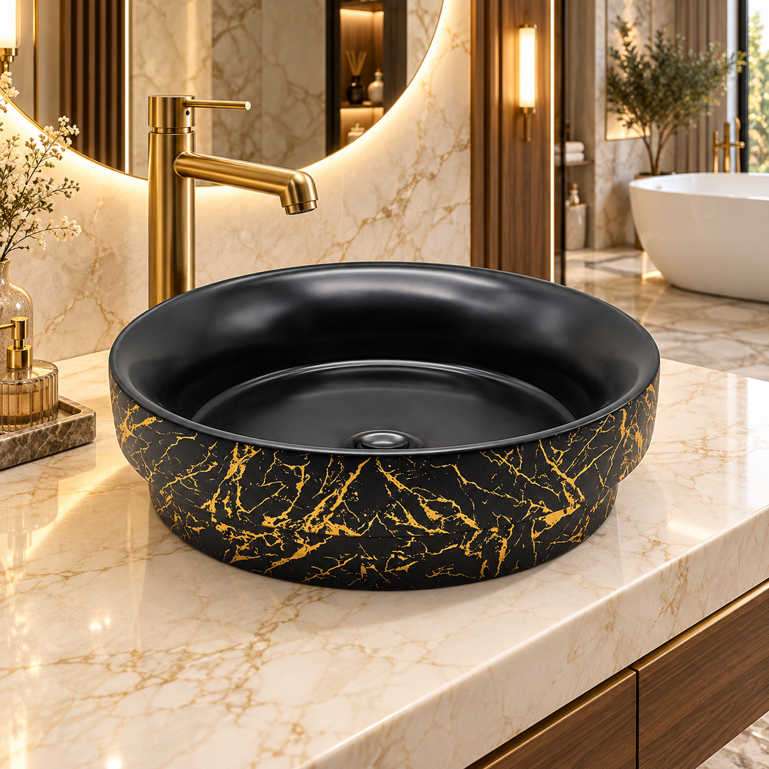 Мивка за плот Luxury Line 40CM G736