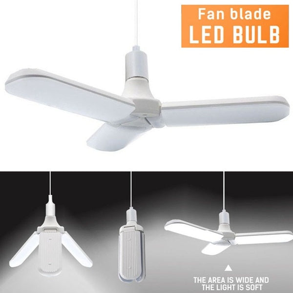 LED крушка E27 40W с 3 сгъваеми рамена