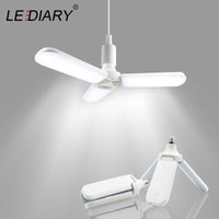 LED крушка E27 40W с 3 сгъваеми рамена