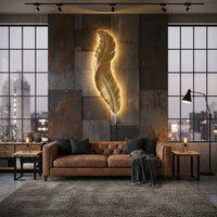 LED аплик GOLD Luxury Feather 25W 63CM