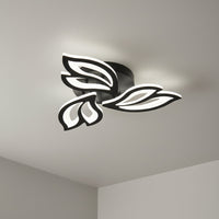 LED осветително тяло Mini Anemone Black еквивалент 300W с дистанционно