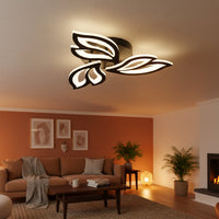 LED осветително тяло Mini Anemone Black еквивалент 300W с дистанционно