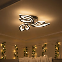 LED осветително тяло Mini Anemone Black еквивалент 300W с дистанционно