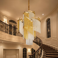 Полилей от кристал Gold Seraphine 85CM