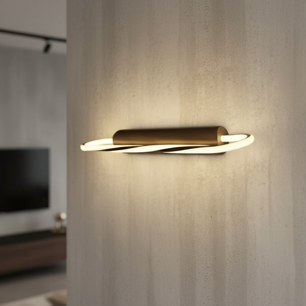 Аплик LED HOVA 12W Brown Еквивалент 60W