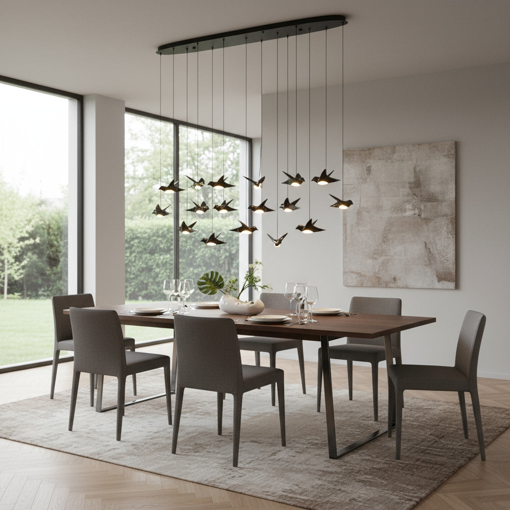 LED осветително тяло висящо Luxury PARATEBUENO Eglo 390353