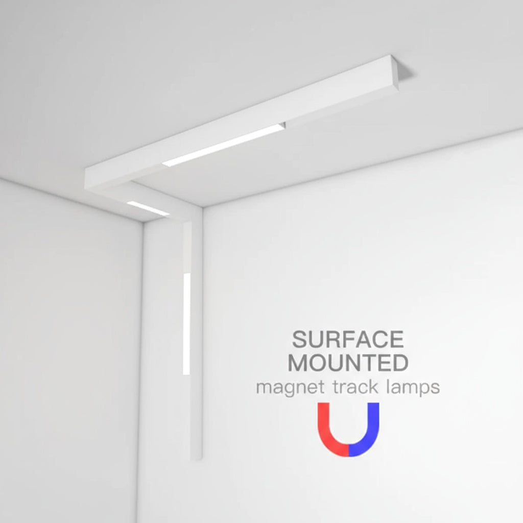 LED спот 20W 60cm магнитен бял линеен мат
