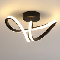 Аплик LED Serpent Black еквивалент 200W