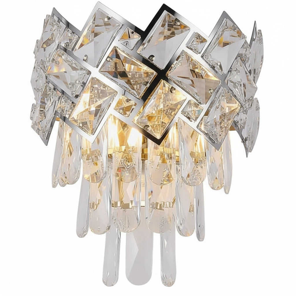 Аплик за стена Malli Silver Cristal