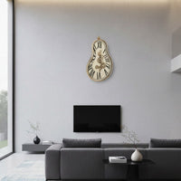 Декоративен стенен часовник Majestic Gear Clock 92x52CM