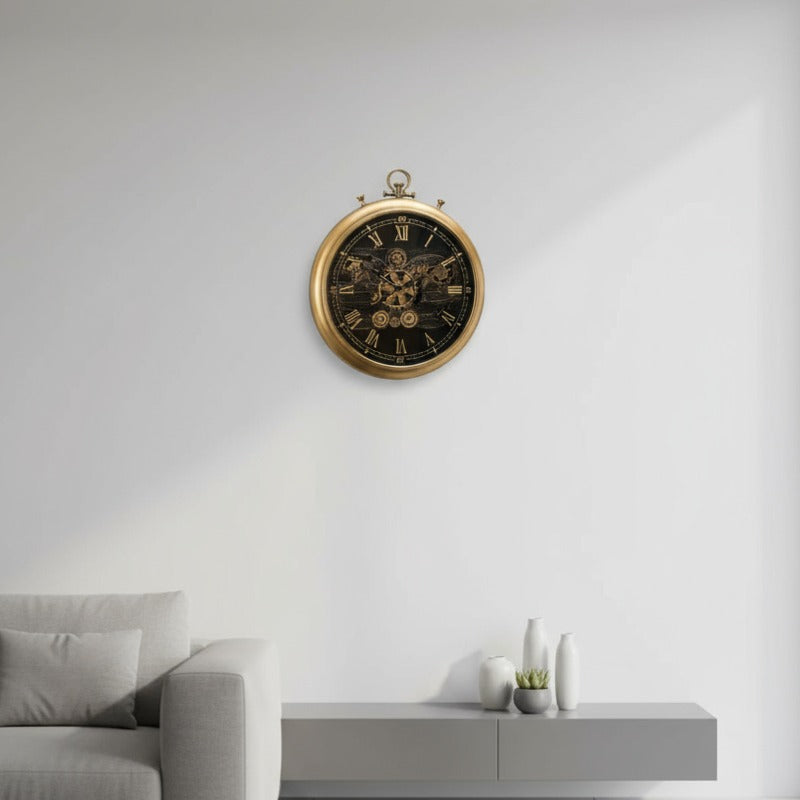 Декоративен стенен часовник Versailles Gear Clock 61x52CM