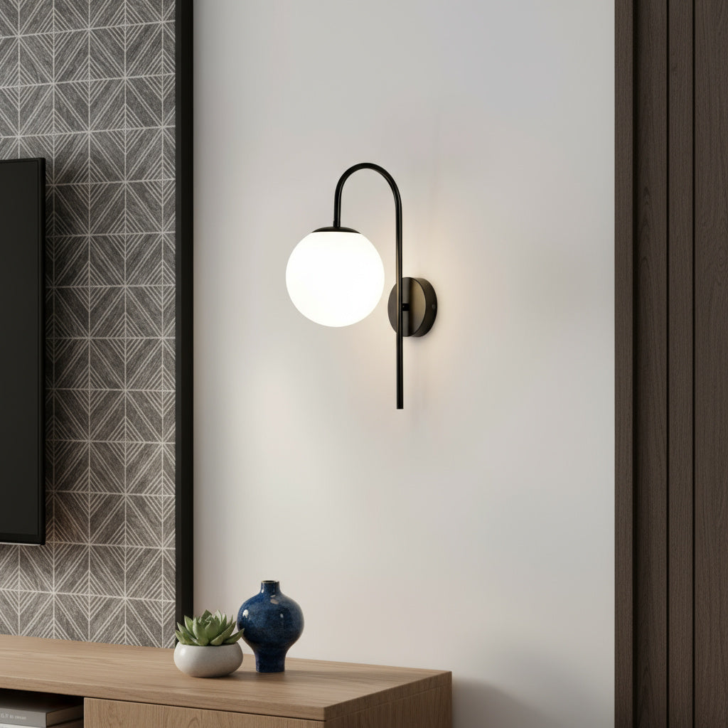 Аплик NARO Абажур 1xE27 Black