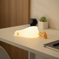 Нощна лампа LAZY CHICKEN преносима LED RGB