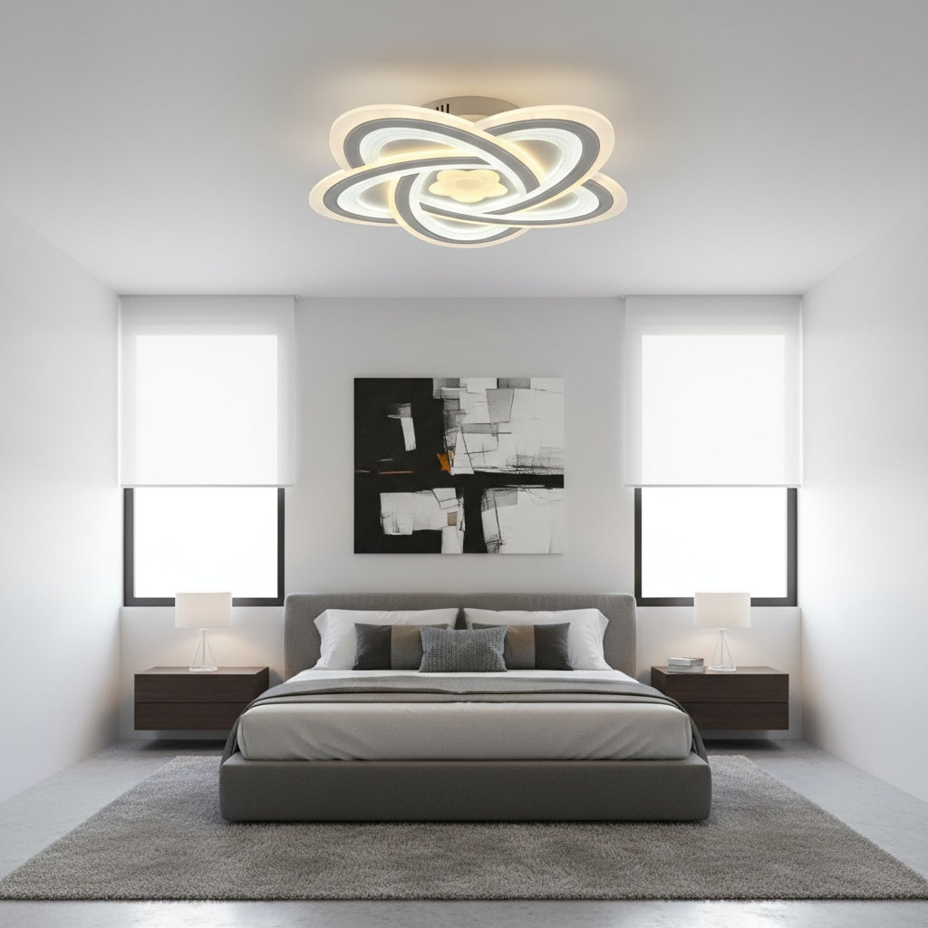 LED осветително тяло Maxi ATOM Еквивалент 1100W с дистанционно