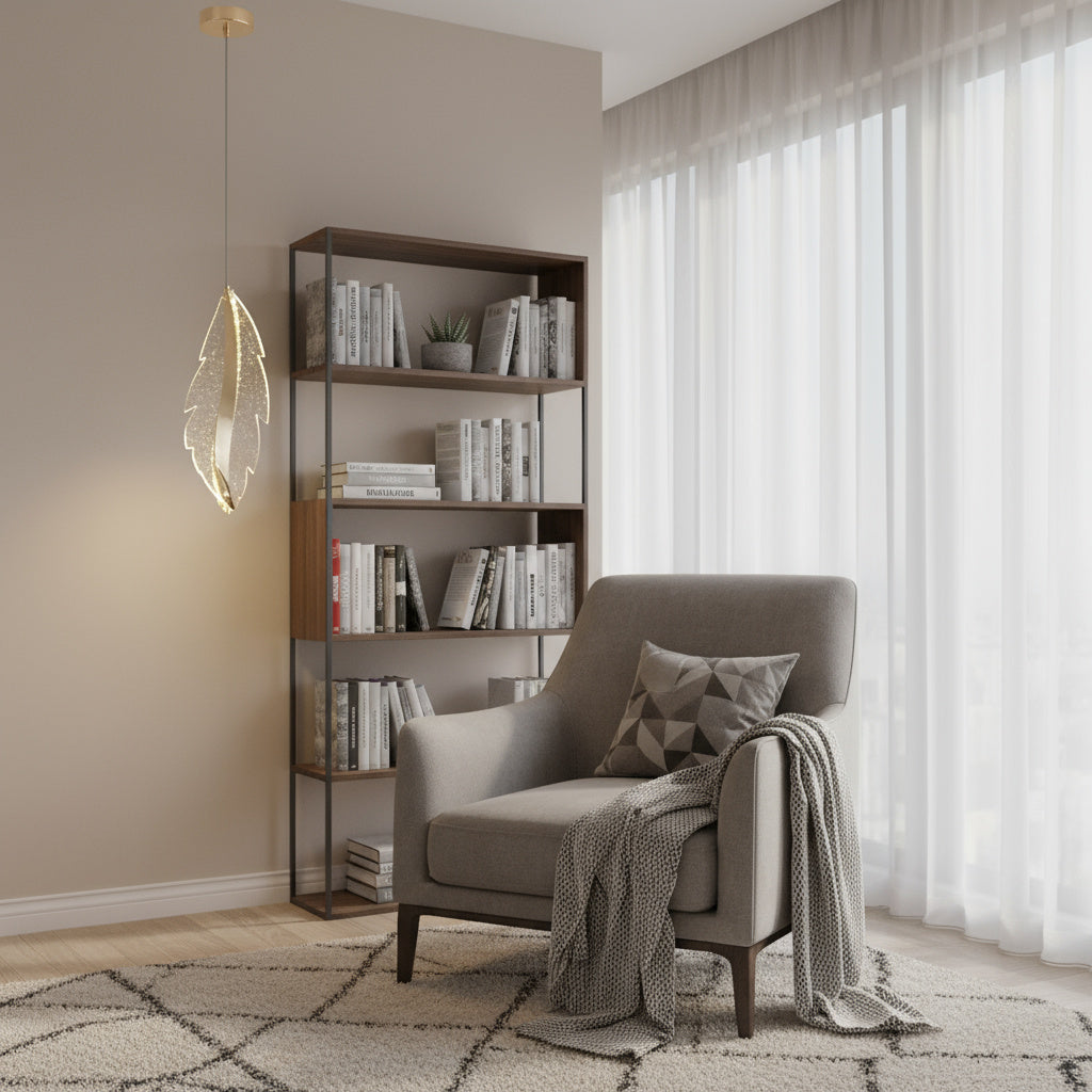 Пендел LED LEAF Premium Gold