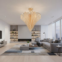 Осветително тяло FREDA Gold Cristal
