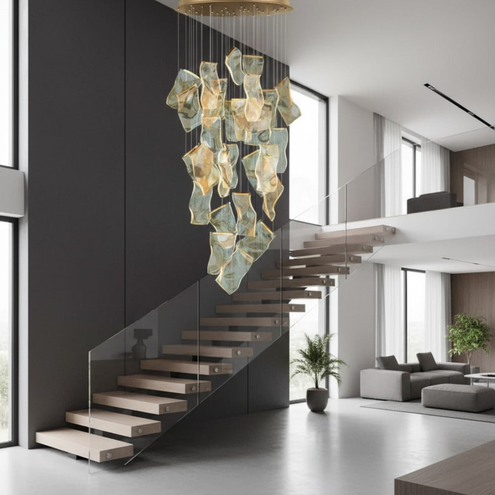 LED осветително тяло Luxury PAPER QUILL GOLD 25 елемента Еквивалент 500W