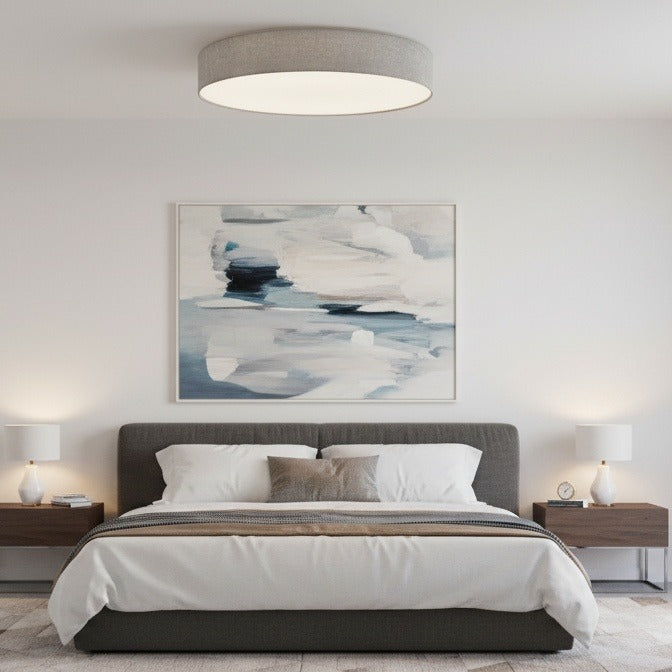 Плафон PASTERI Grey Кръгъл 76CM