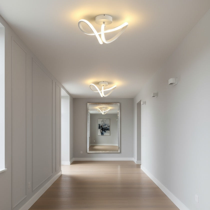 LED аплик Serpent White еквивалент 200W