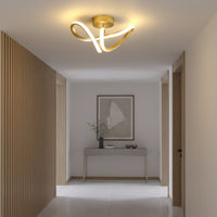 LED аплик Serpent Gold еквивалент 200W