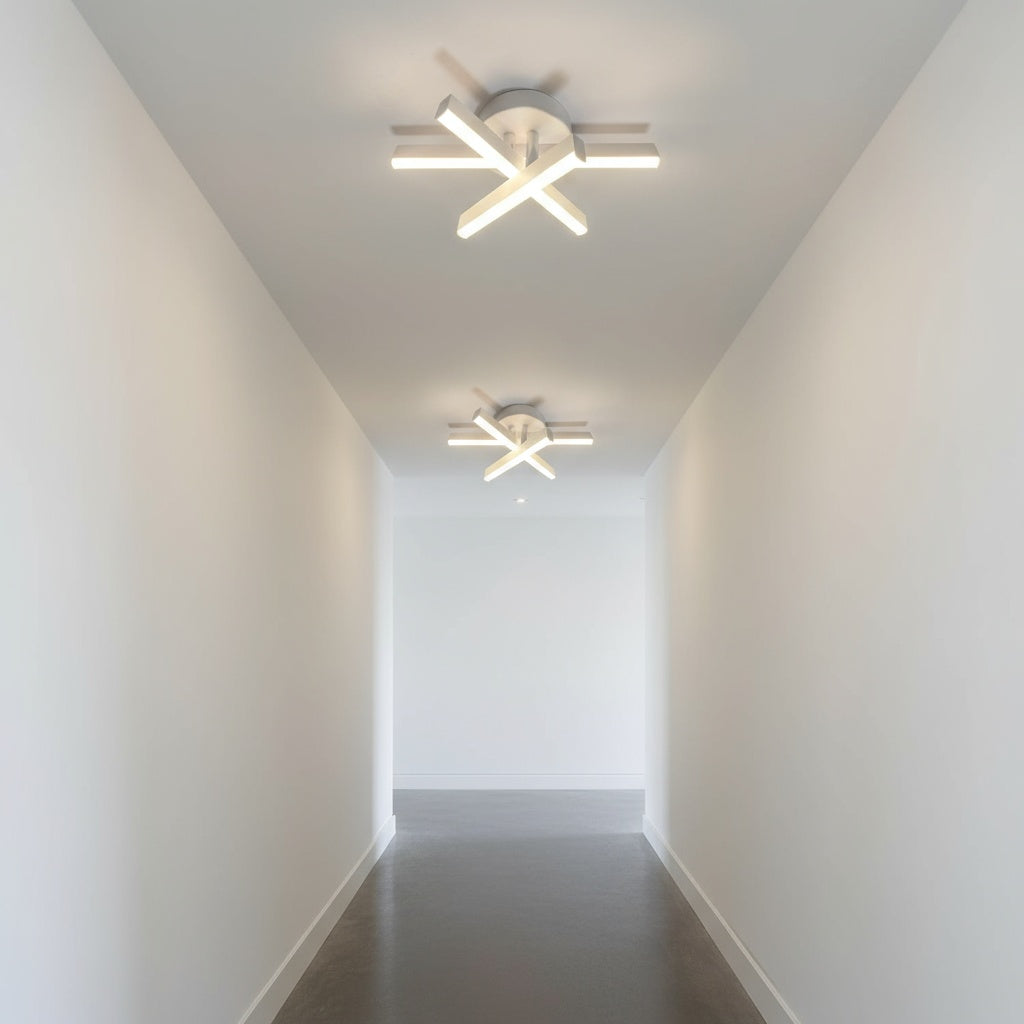 LED аплик LINNES STAR White Еквивалент 200W