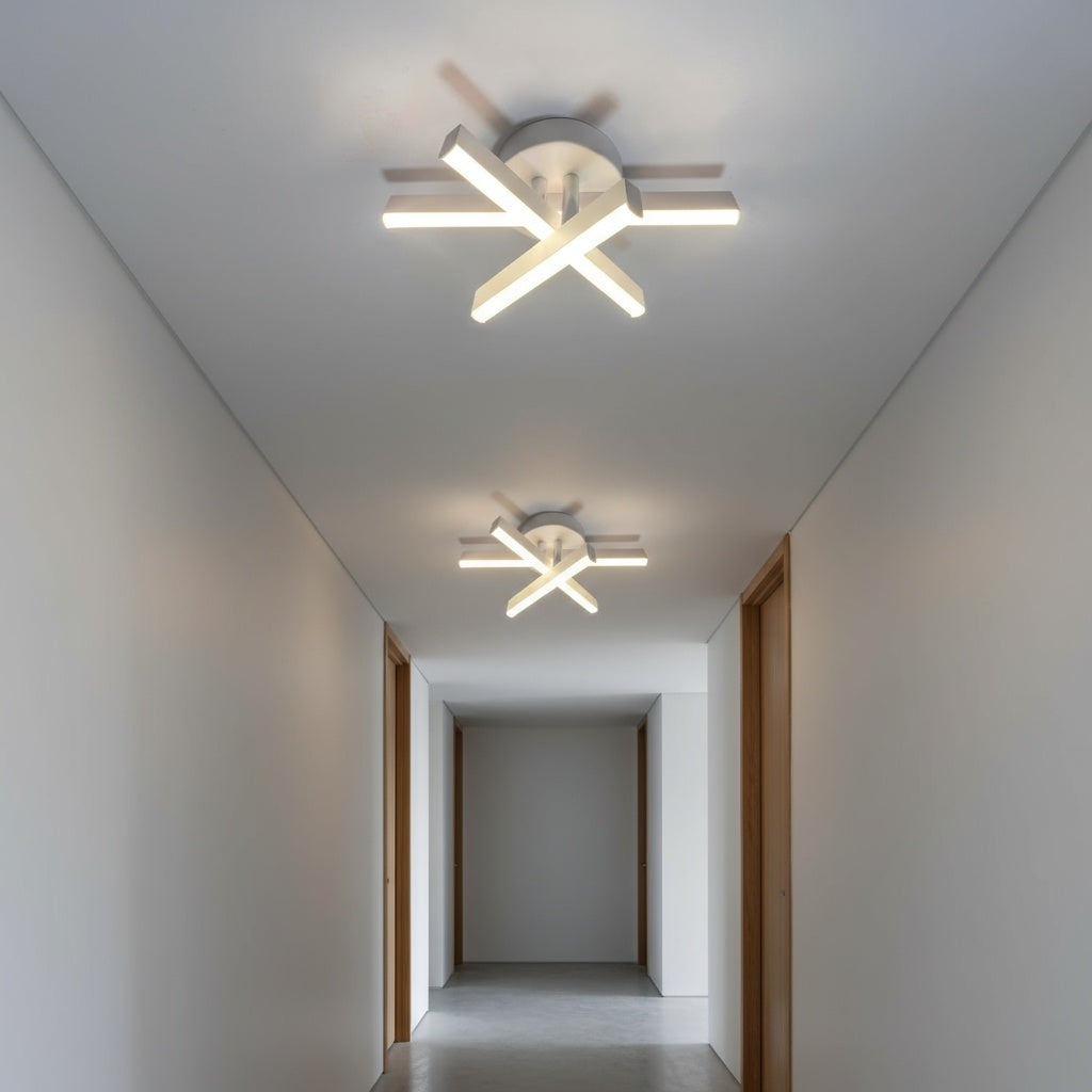LED аплик LINNES STAR White Еквивалент 200W