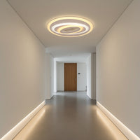 Lustra LED YULU ROUND Echivalent 350W Telecomanda Lighting Fixtures