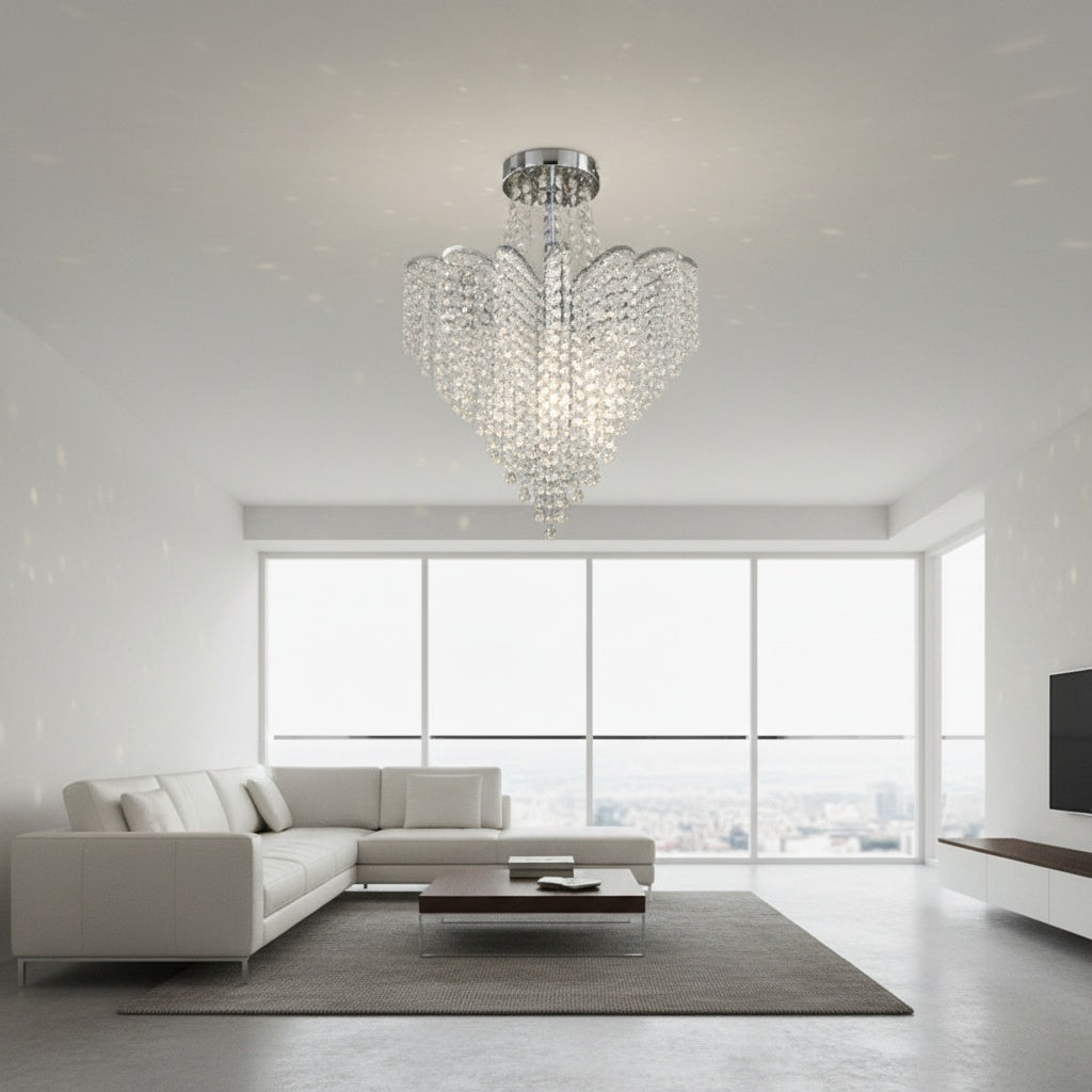 Осветително тяло FREDA Silver Cristal