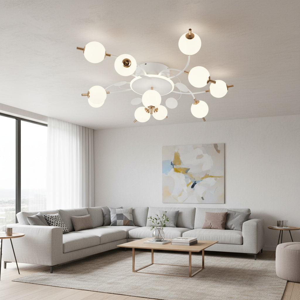 LED осветително тяло PROP 10+1 WHITE Еквивалент 900W