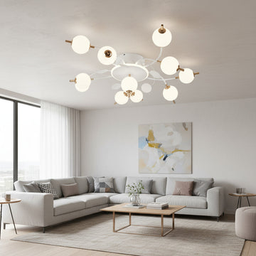 LED осветително тяло PROP 10+1 WHITE Еквивалент 900W