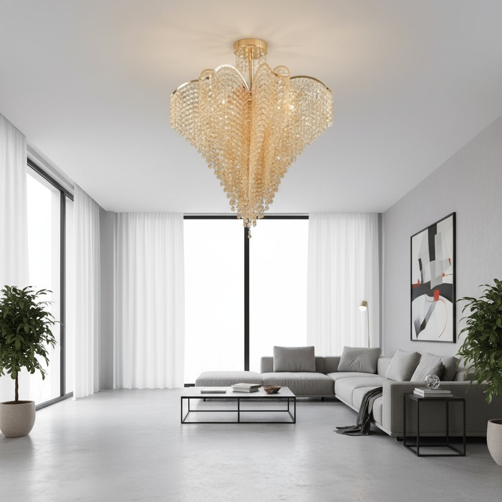Осветително тяло FREDA Gold Cristal