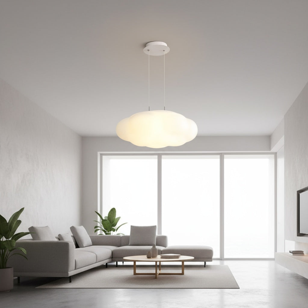 LED осветително тяло тип пендел Cloud, еквивалент 800W, с дистанционно