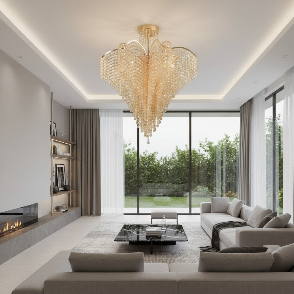 Осветително тяло FREDA Gold Cristal