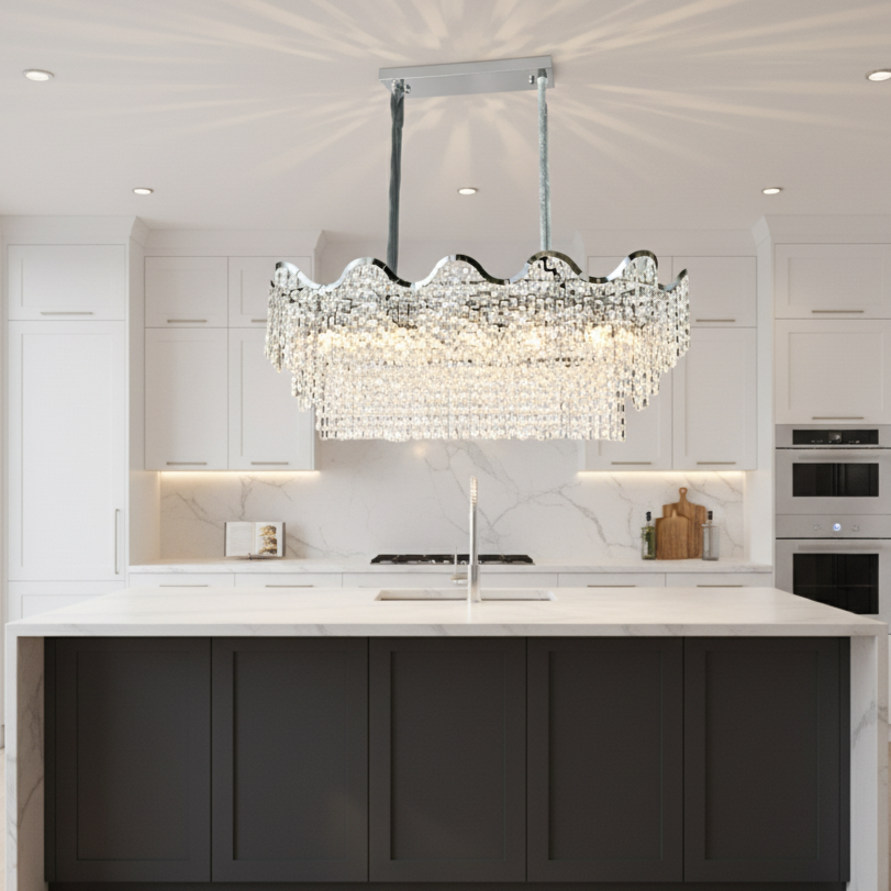 Гигантски полилей VLORA Silver 110x42CM