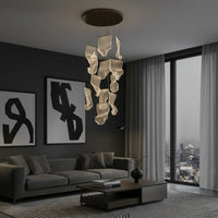 LED осветително тяло Luxury PAPER QUILL GOLD 12 елемента Еквивалент 300W