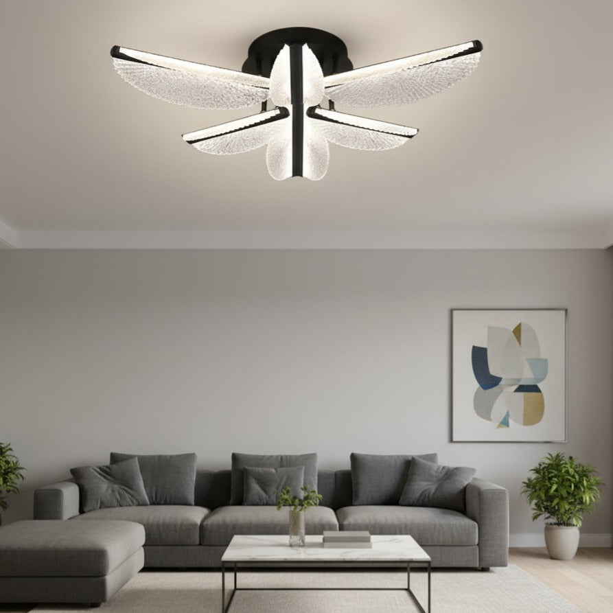 LED осветително тяло Maxi FOLLO Black Еквивалент 550W Дистанционно