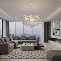 Полилей кристал LUXURY Silver SOFT 80cm