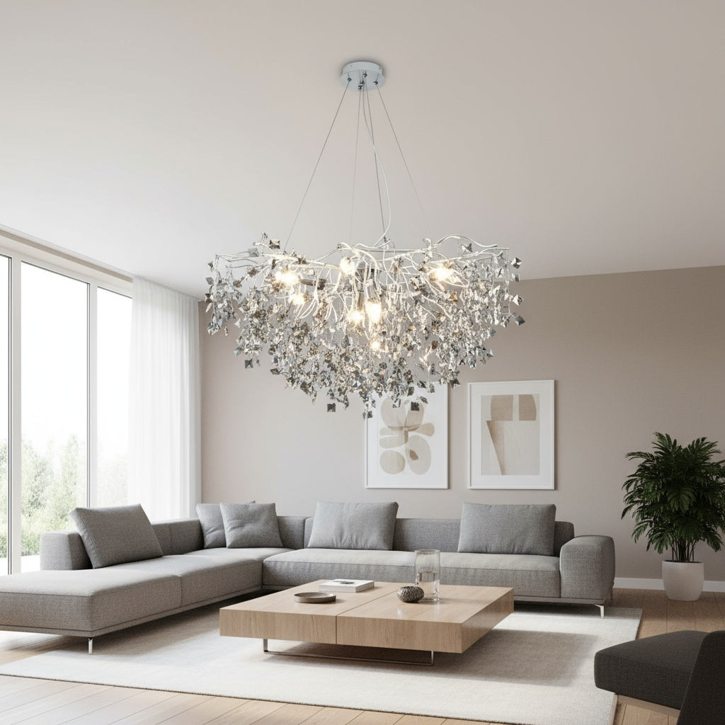 Полилей кристал LUXURY Silver SOFT 80cm