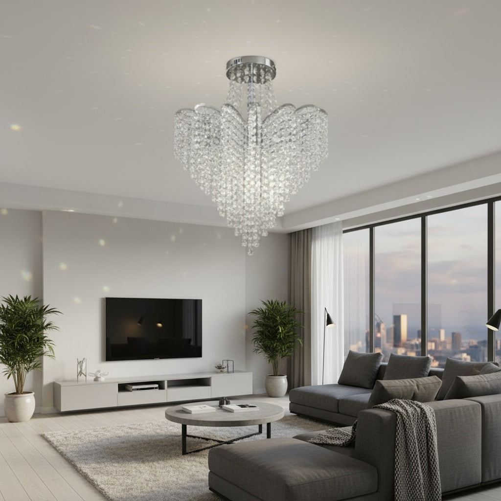Осветително тяло FREDA Silver Cristal